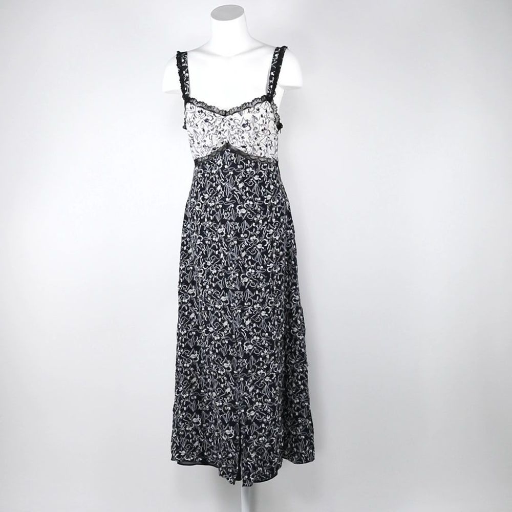 Tanya Taylor Womens Dress Size:6 Blue White